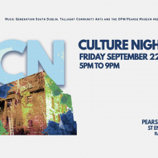 Culture Night -  Friday 22nd September 2017, 5pm – 9pm