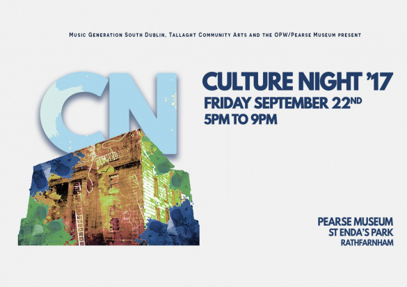 Culture Night -  Friday 22nd September 2017, 5pm – 9pm