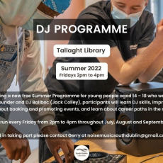 NOISE MUSIC: DJ PROGRAMME SUMMER ‘22