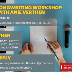 Songwriting Workshop with Anie Verthen