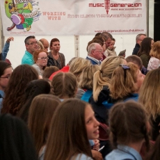 Music Generation South Dublin performing at Ruaille Buaille - Childrens Music Festival, Lucan  2016