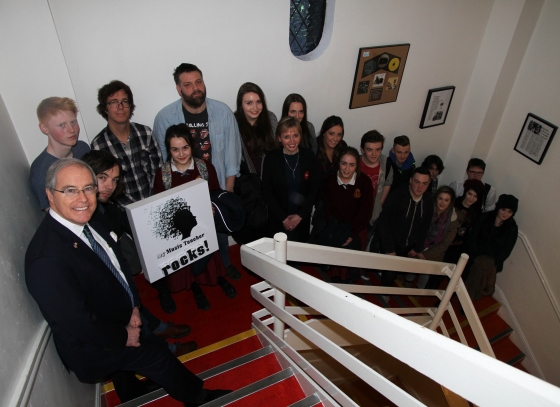 Music Generation South Dublin young musicians get a taste for album recording with Ben Folds